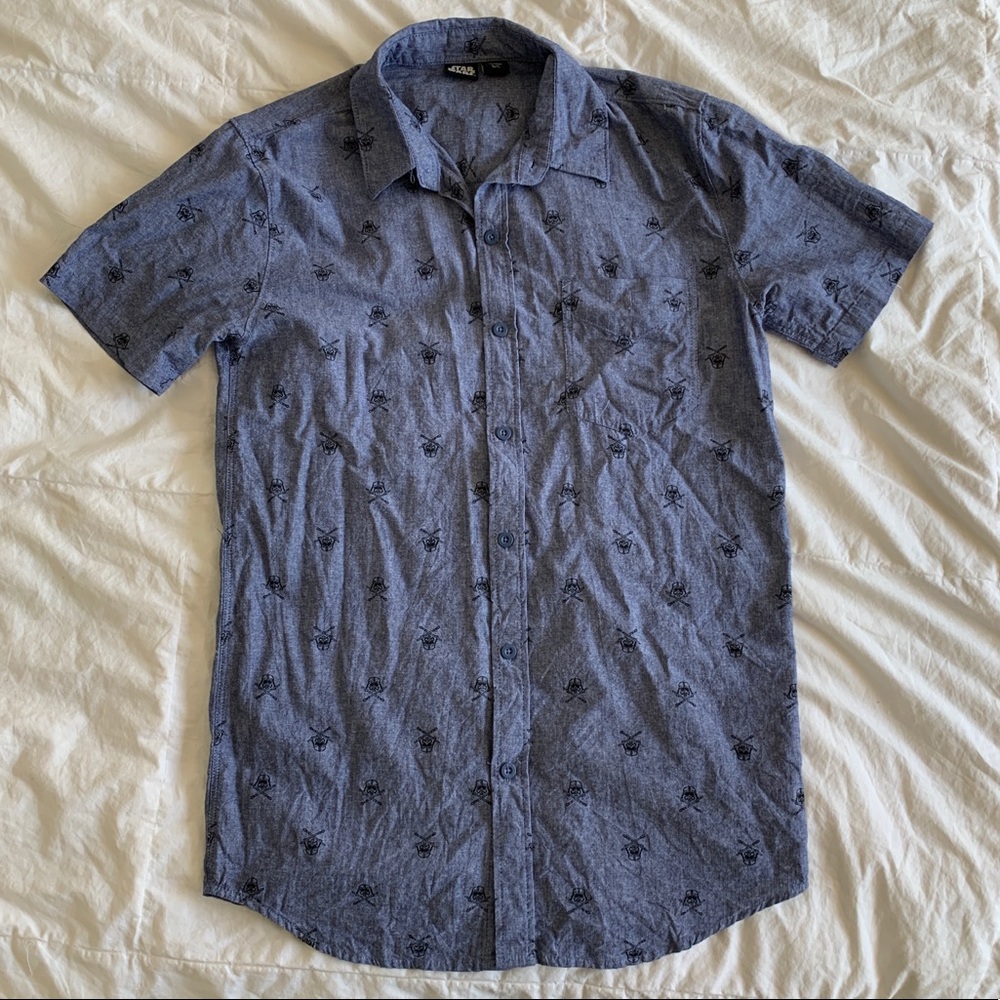 STAR WARS BUTTON DOWN